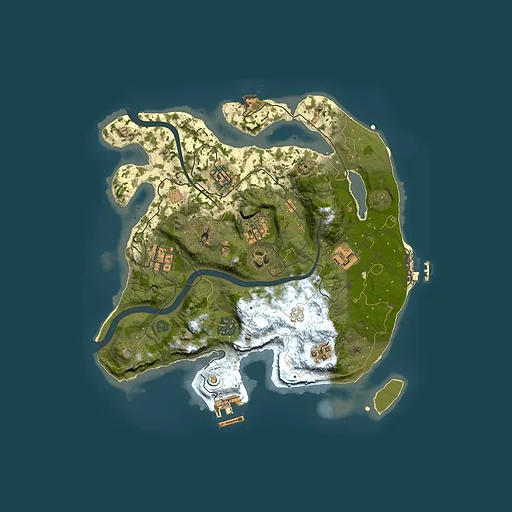 Rust map seed 630211188, 3000x3000m top-down preview