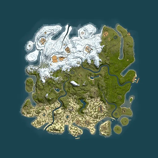 Rust map seed 936991713, 4700x4700m top-down preview