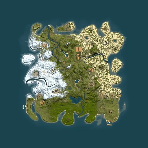 Rust map seed 1269514053, 4500x4500m top-down preview