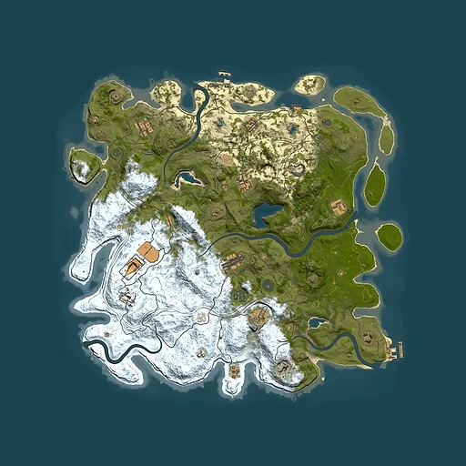 Rust map seed 837801092, 4550x4550m top-down preview