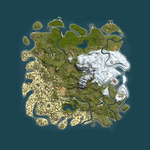 Rust map seed 2081045319, 5050x5050m top-down preview