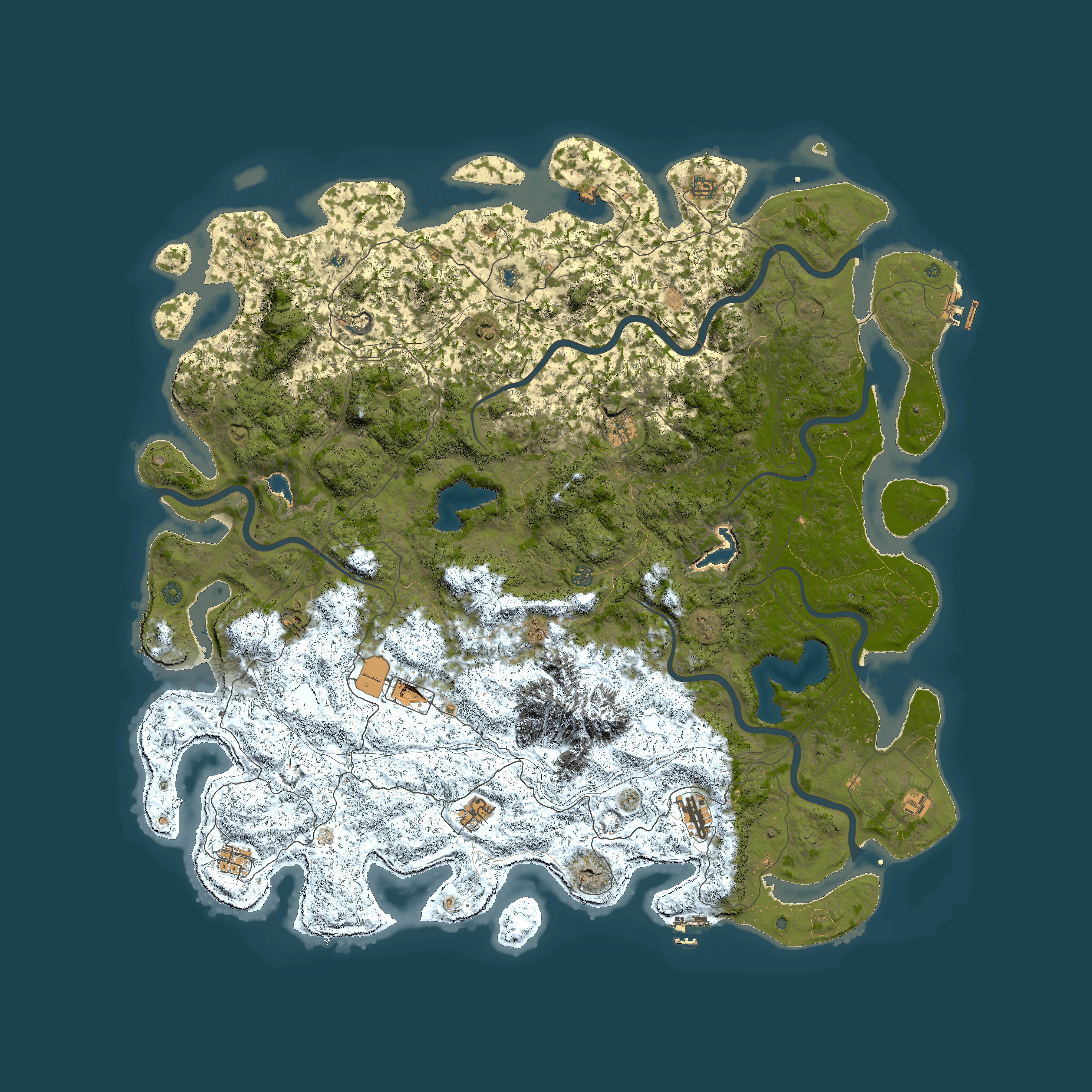 Full top-down render of Rust map seed 1793674755, 6000x6000m