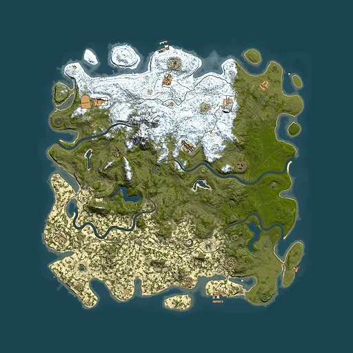 Rust map seed 1509881774, 5600x5600m top-down preview