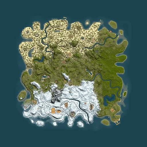 Rust map seed 448793682, 5500x5500m top-down preview