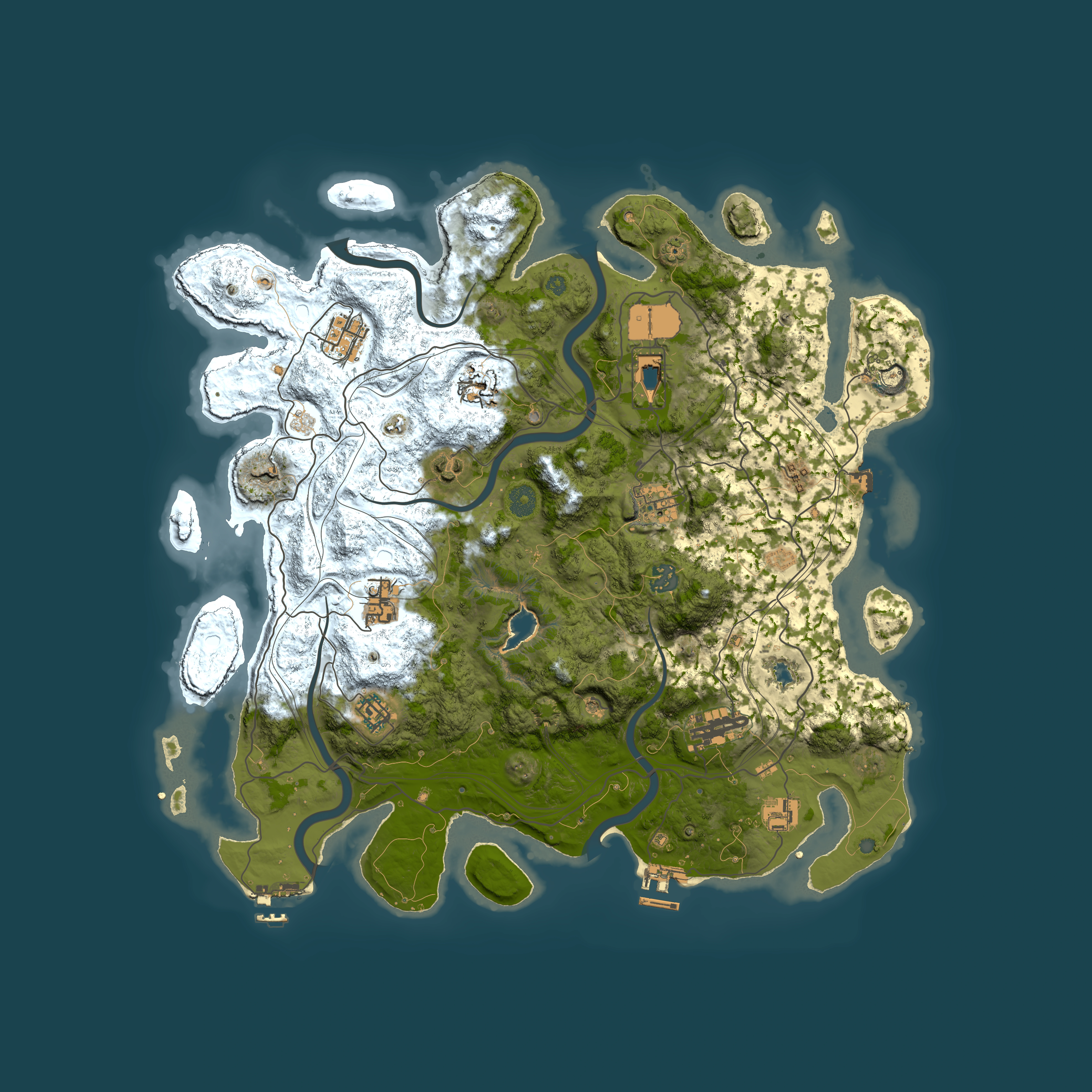 Full top-down render of Rust map seed 974553916, 4250x4250m