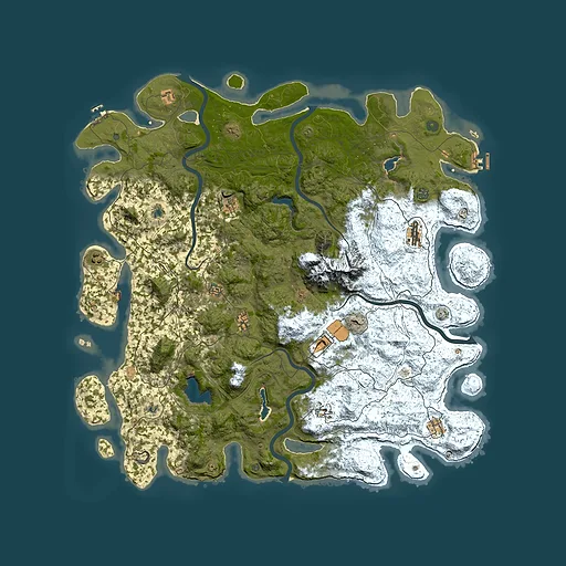 Rust map seed 1035287586, 5550x5550m top-down preview