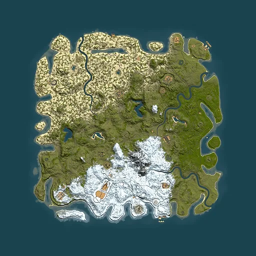 Rust map seed 602344840, 6000x6000m top-down preview