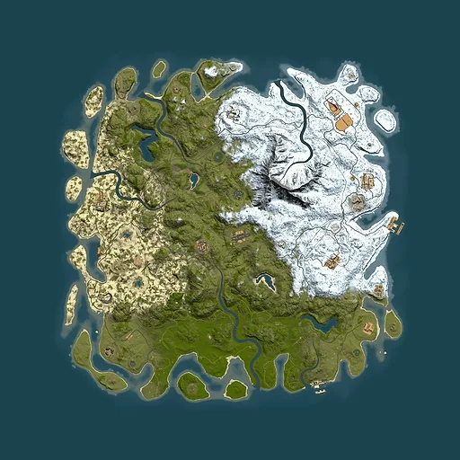 Rust map seed 414260514, 5600x5600m top-down preview