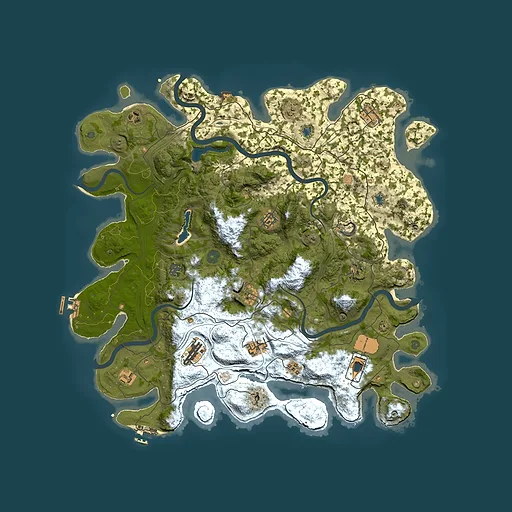 Rust map seed 1179731262, 4500x4500m top-down preview