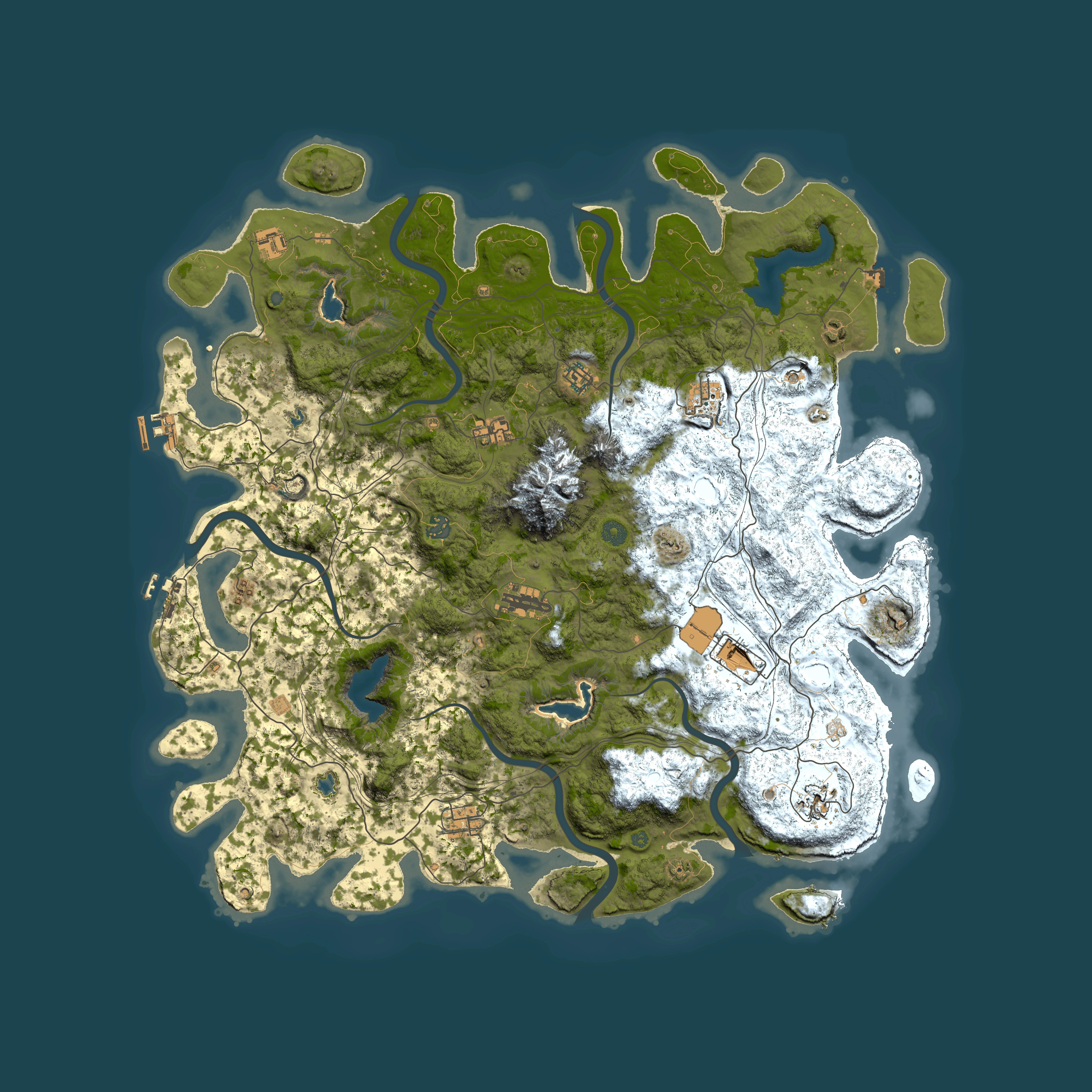 Full top-down render of Rust map seed 272631601, 5100x5100m