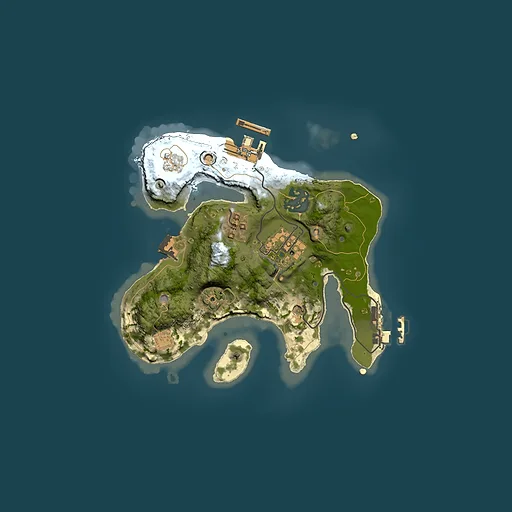 Rust map seed 79480830, 2000x2000m top-down preview