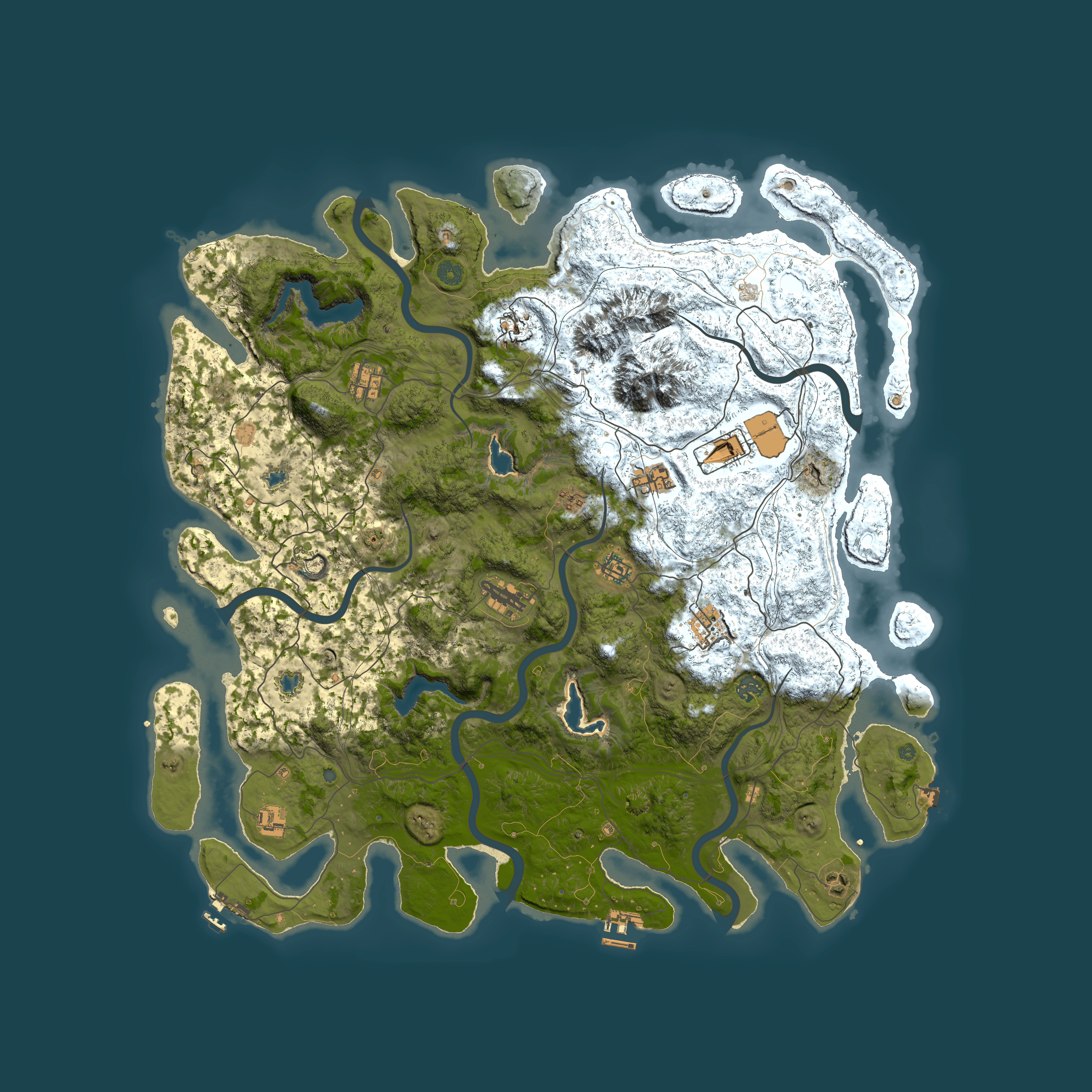 Full top-down render of Rust map seed 1841347374, 5100x5100m