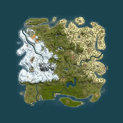 Rust map seed 730375586, 5100x5100m top-down preview