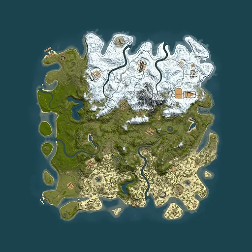 Rust map seed 635393738, 5150x5150m top-down preview