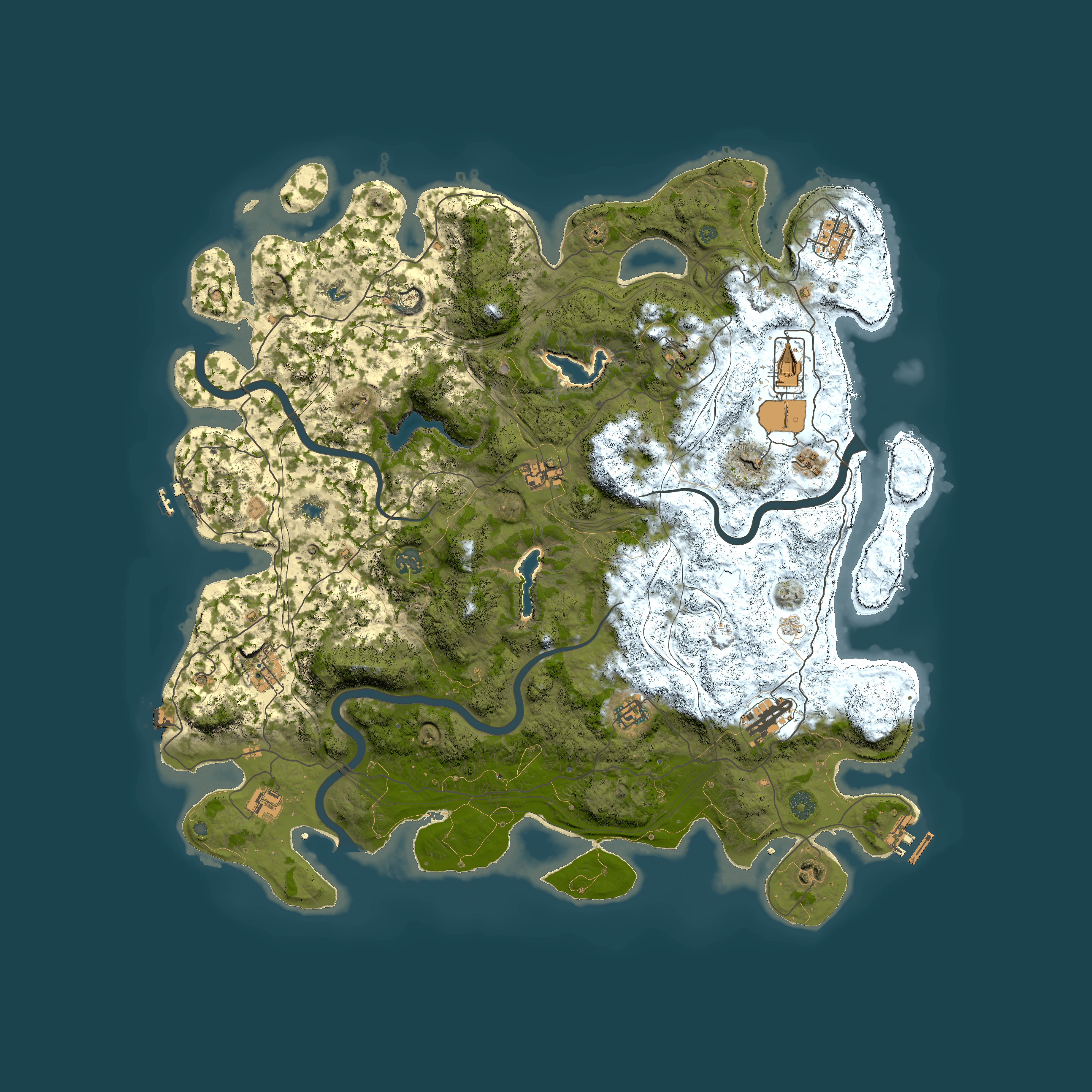 Full top-down render of Rust map seed 1686473171, 4800x4800m