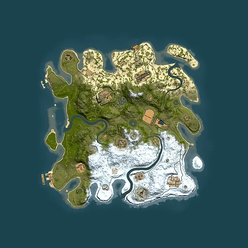 Rust map seed 1770022887, 3600x3600m top-down preview