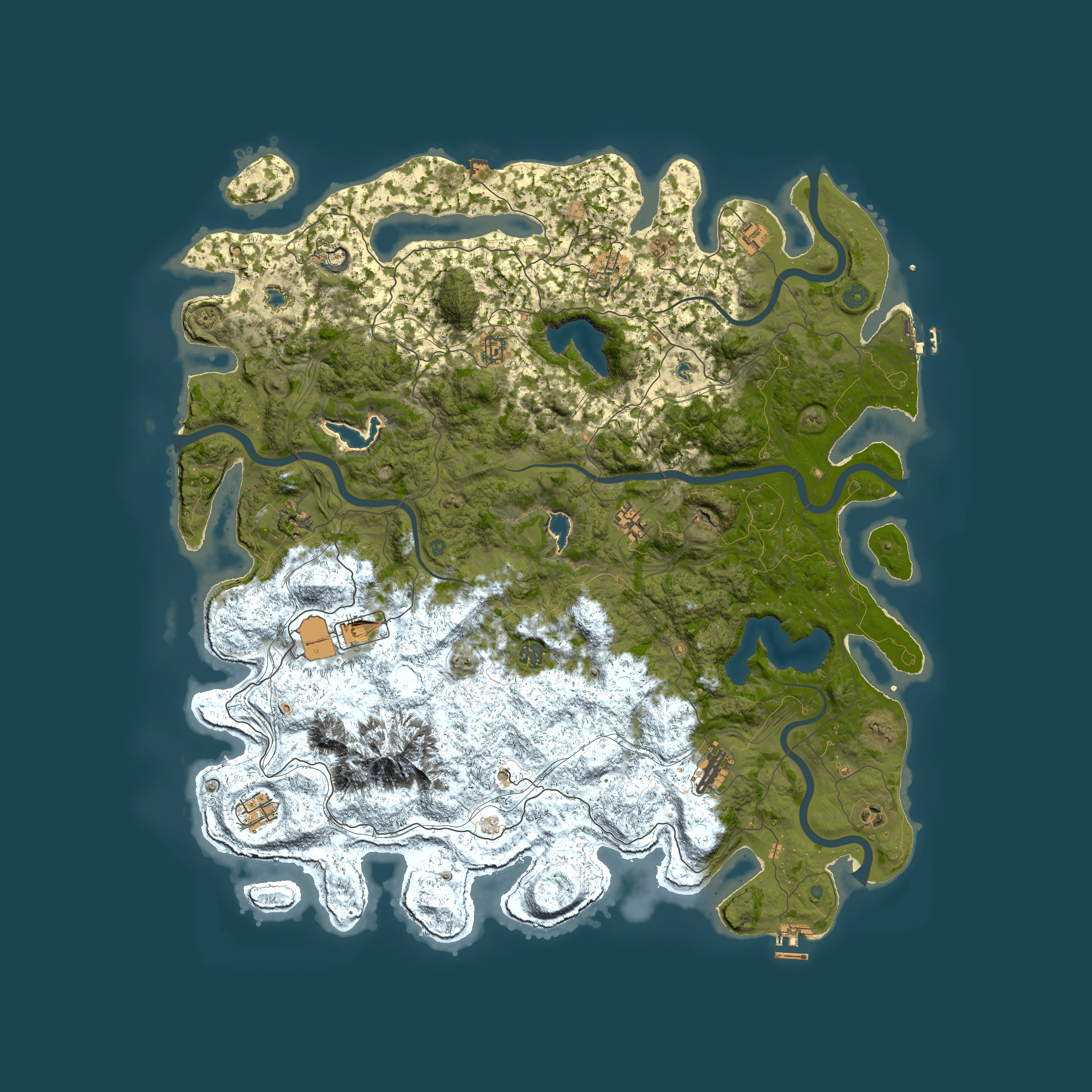 Full top-down render of Rust map seed 756422109, 5300x5300m
