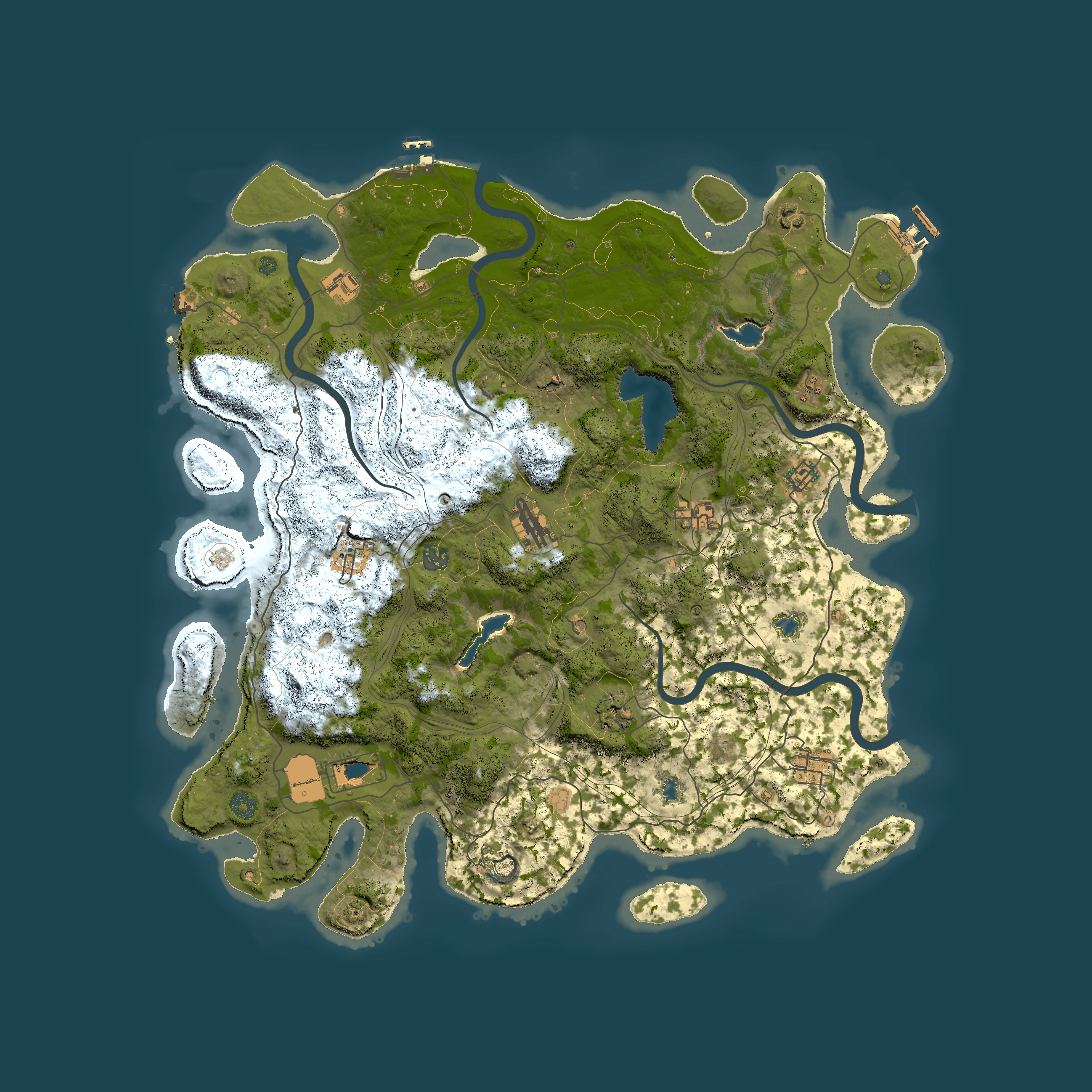 Full top-down render of Rust map seed 758788604, 4650x4650m