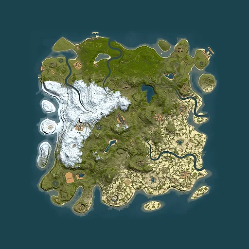 Rust map seed 758788604, 4650x4650m top-down preview