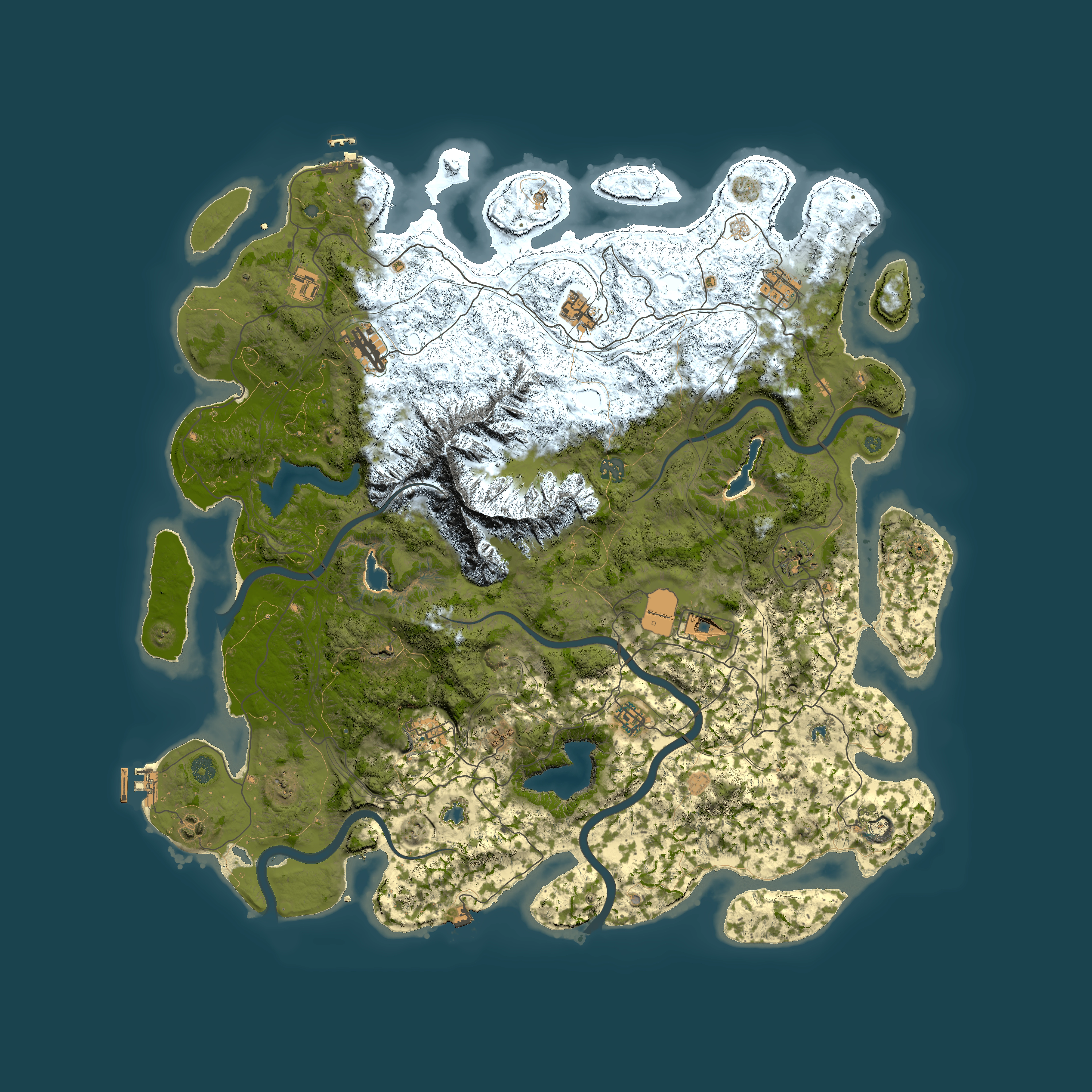 Full top-down render of Rust map seed 341569655, 5100x5100m