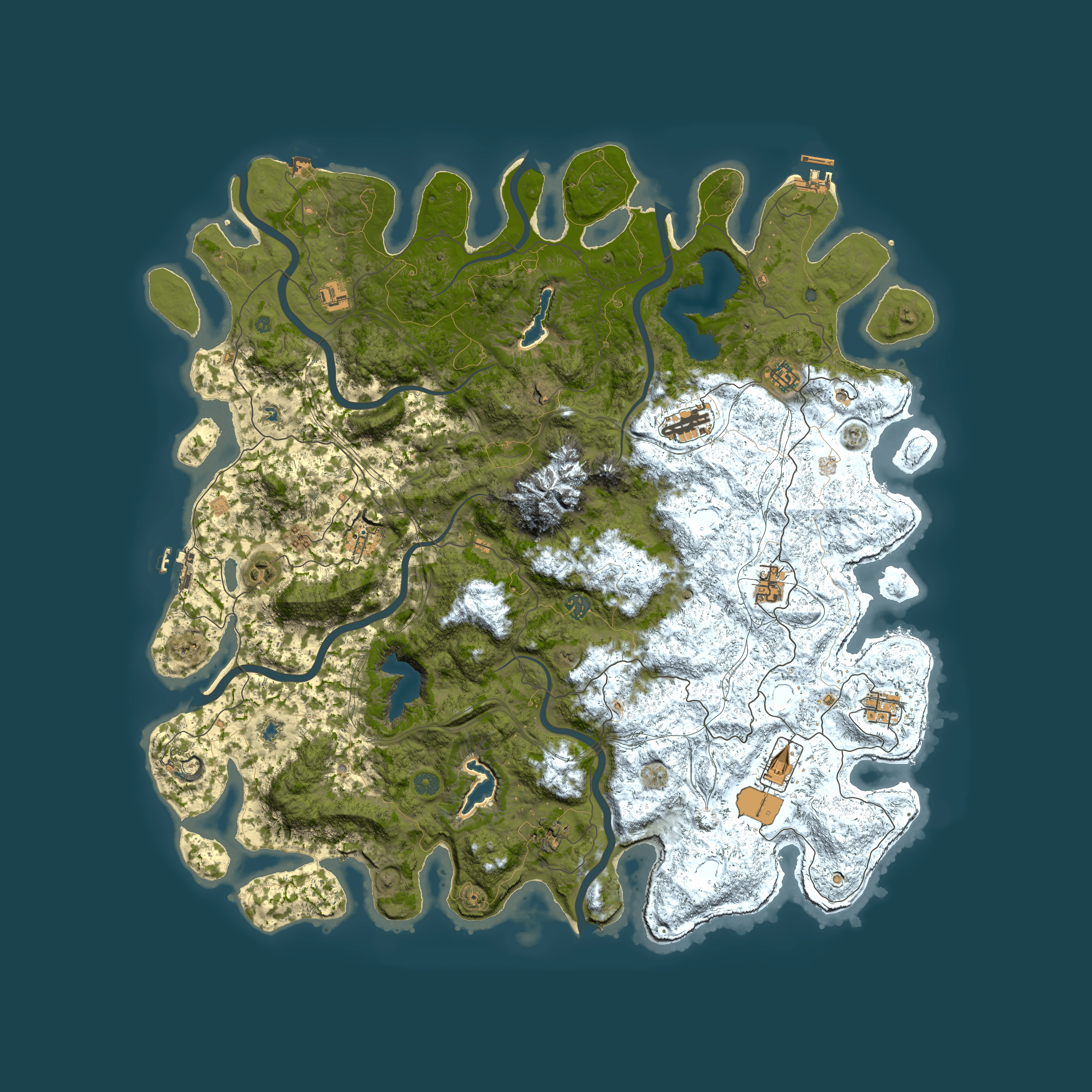 Full top-down render of Rust map seed 1930237047, 5300x5300m