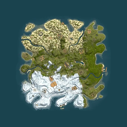 Rust map seed 80900409, 4250x4250m top-down preview