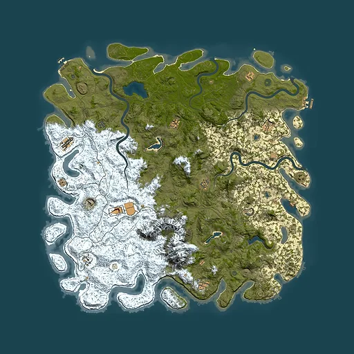 Rust map seed 661284043, 5900x5900m top-down preview