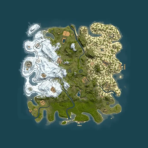 Rust map seed 1171498102, 4350x4350m top-down preview