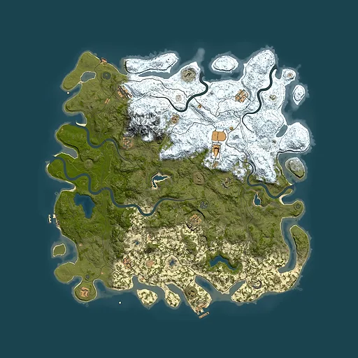 Rust map seed 863559678, 5400x5400m top-down preview