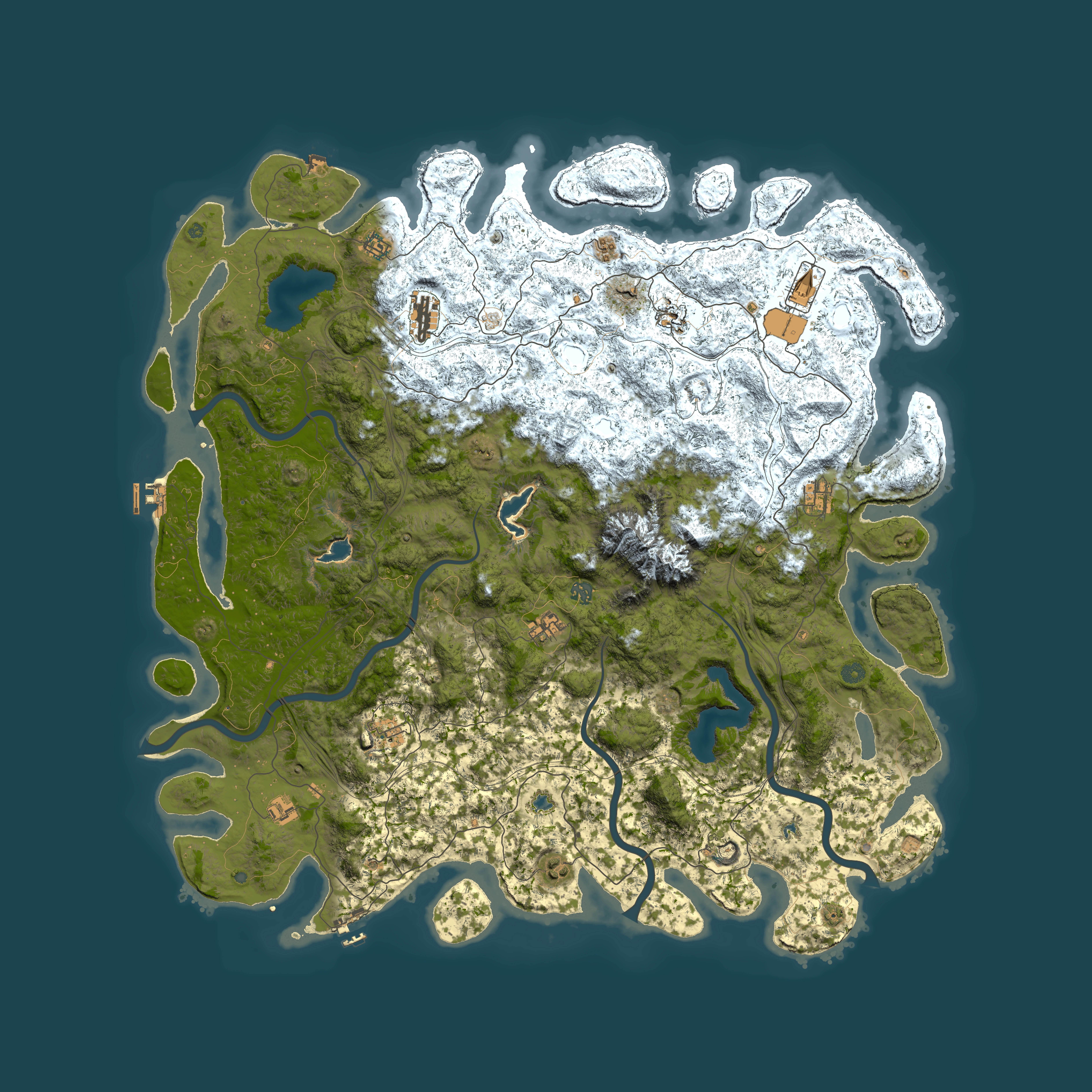 Full top-down render of Rust map seed 2086730746, 5750x5750m