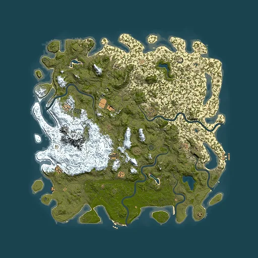 Rust map seed 787786630, 6000x6000m top-down preview