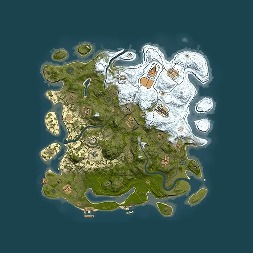 Rust map seed 344810425, 4150x4150m top-down preview