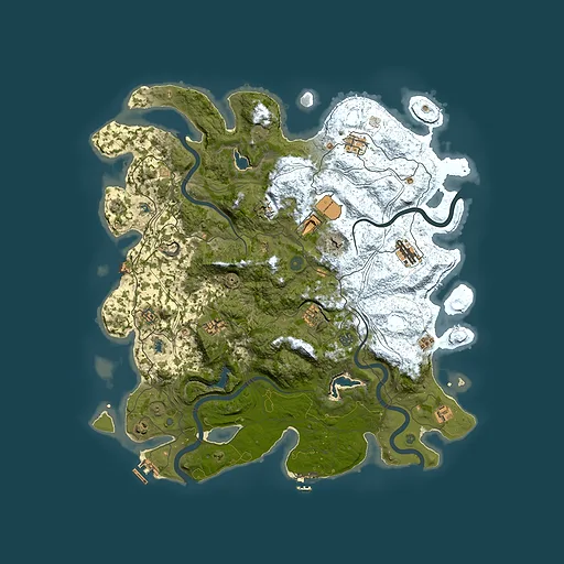 Rust map seed 1708460392, 4700x4700m top-down preview