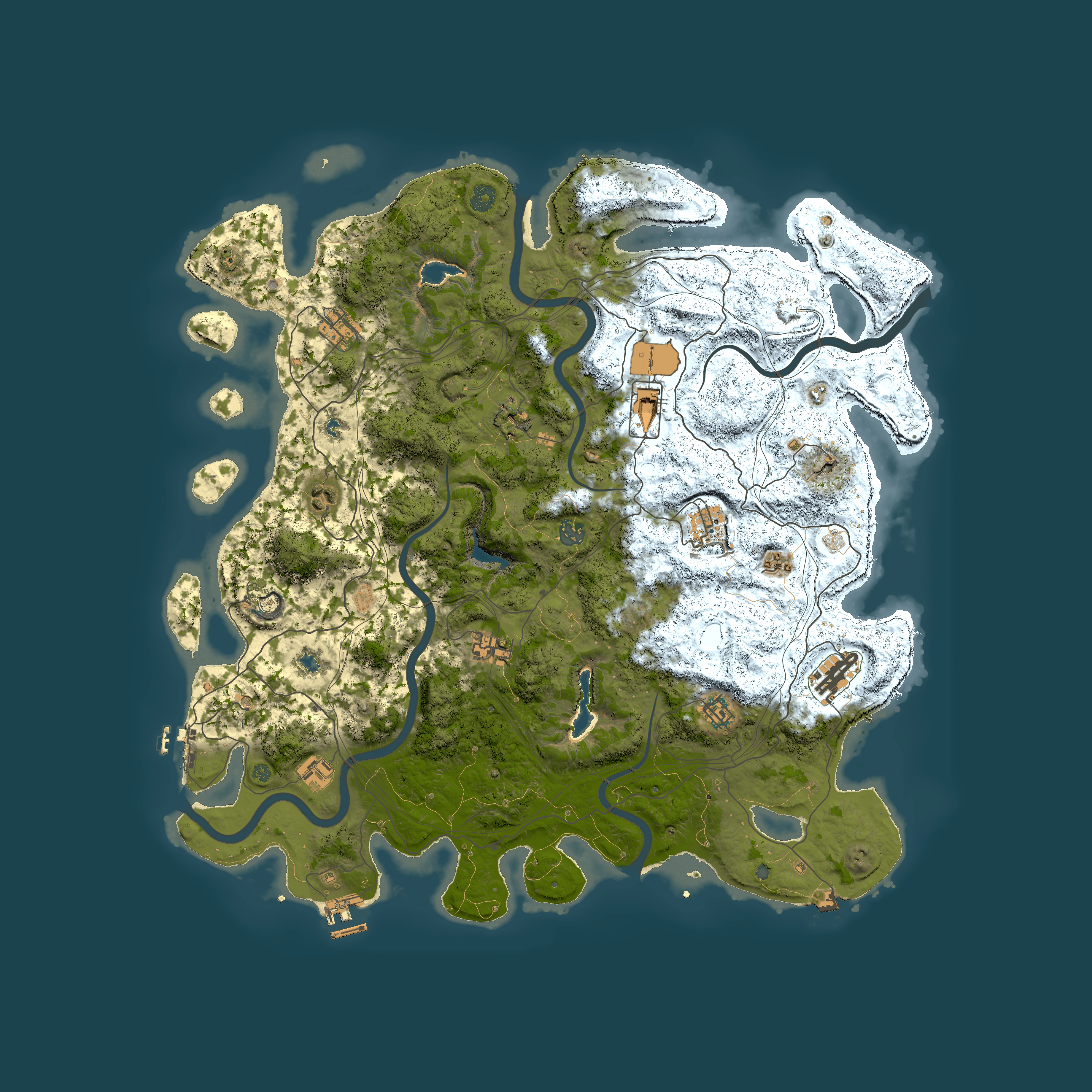 Full top-down render of Rust map seed 972117781, 4750x4750m
