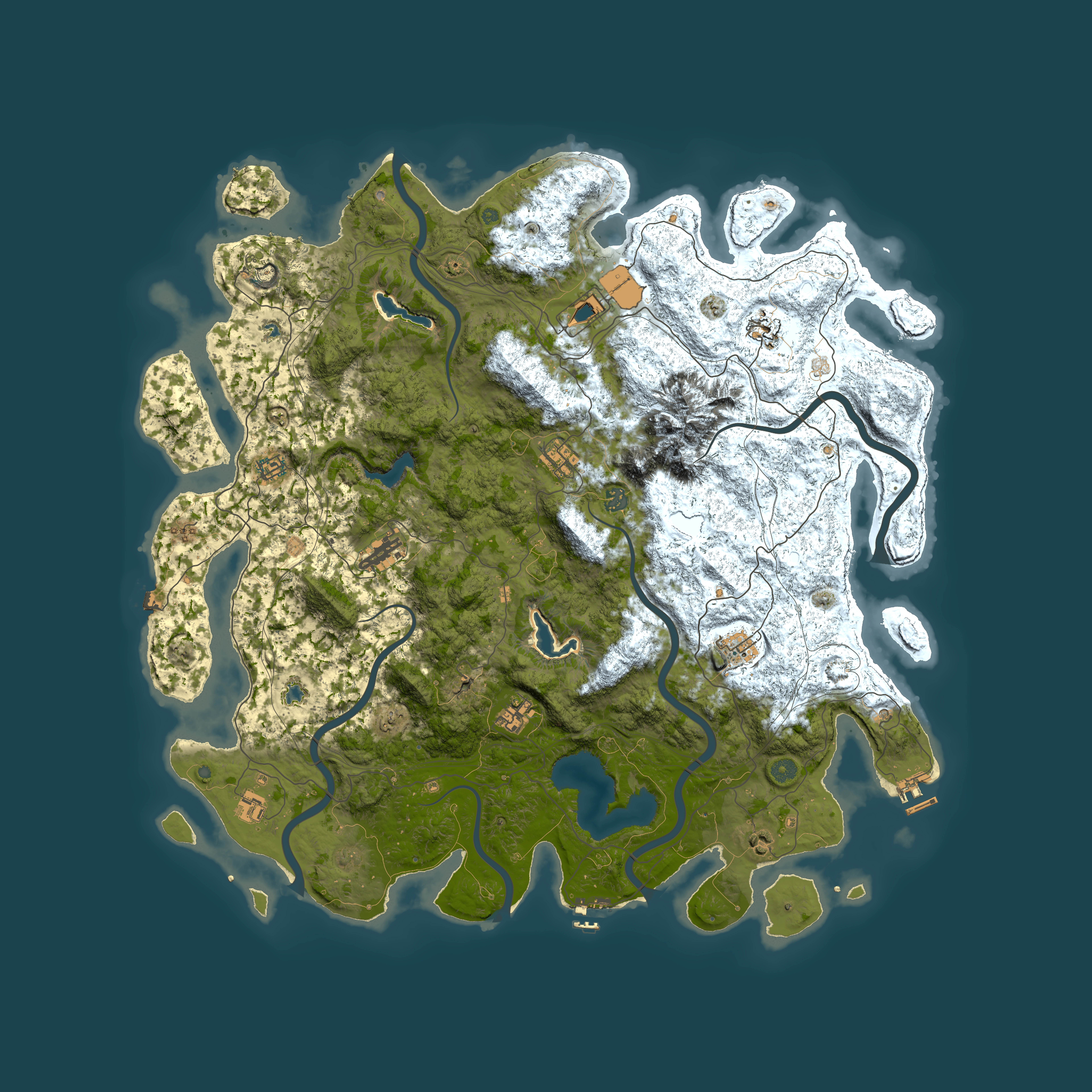 Full top-down render of Rust map seed 2081150891, 5300x5300m