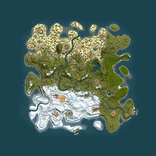 Rust map seed 775718721, 4500x4500m top-down preview