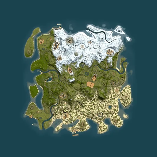 Rust map seed 758412329, 4250x4250m top-down preview