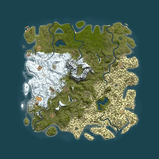 Rust map seed 1866140306, 5750x5750m top-down preview