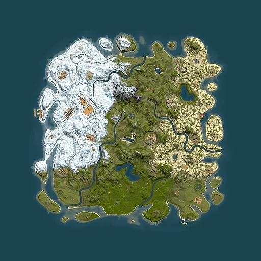 Rust map seed 1767995050, 5250x5250m top-down preview