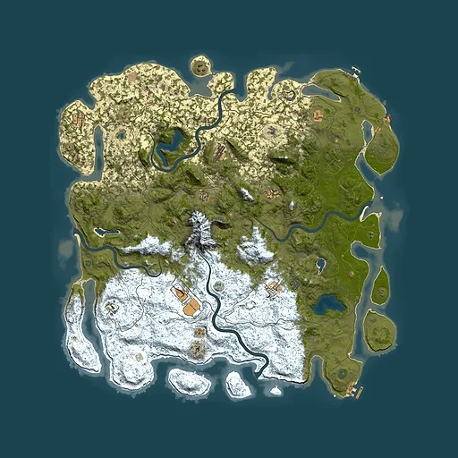 Rust map seed 1624949762, 5700x5700m top-down preview