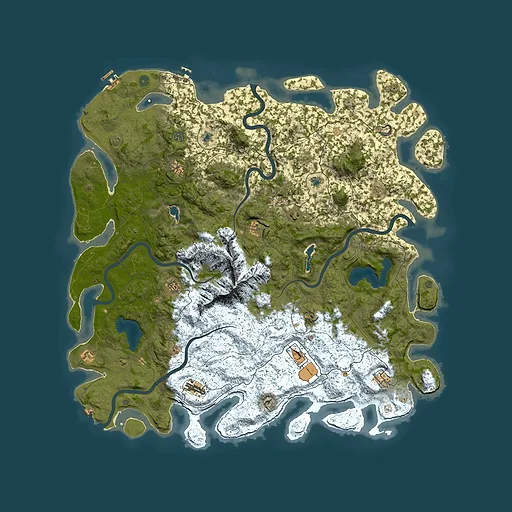 Rust map seed 1173017693, 5800x5800m top-down preview