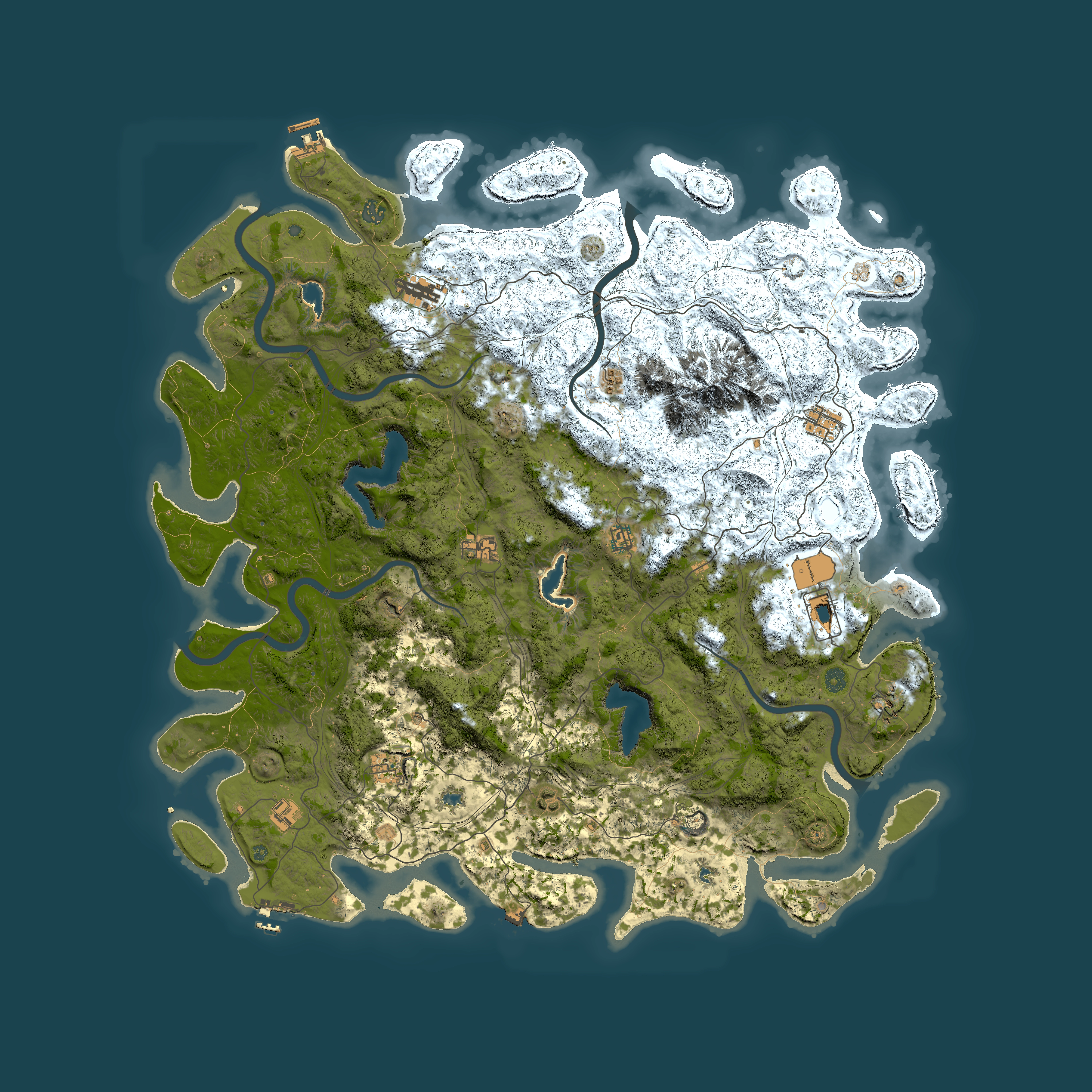 Full top-down render of Rust map seed 1089411667, 5500x5500m