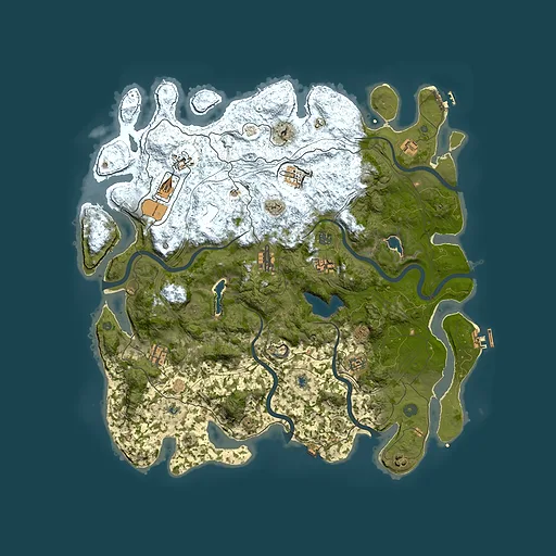 Rust map seed 1800680860, 4800x4800m top-down preview