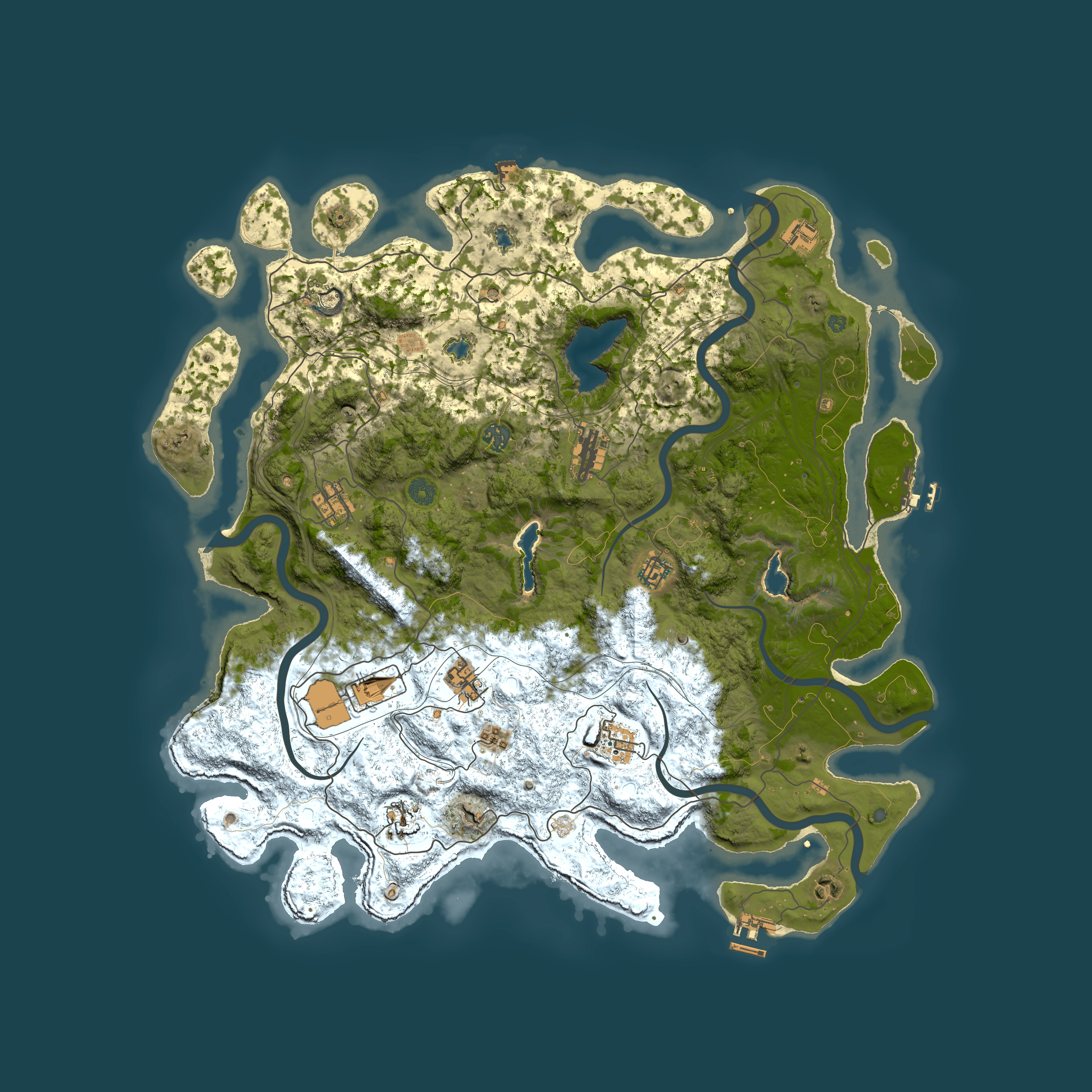 Full top-down render of Rust map seed 1897304746, 4750x4750m