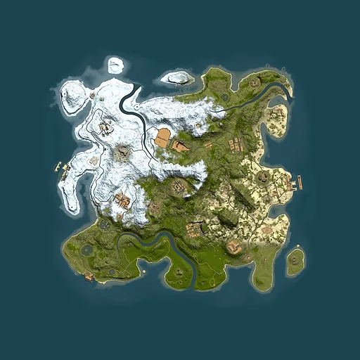 Rust map seed 443781231, 3900x3900m top-down preview