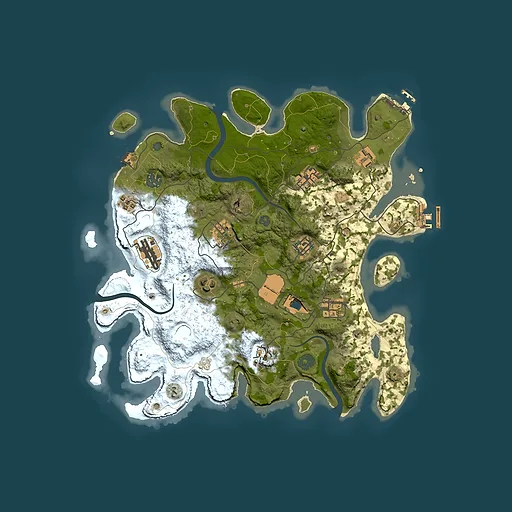 Rust map seed 1596404282, 3550x3550m top-down preview