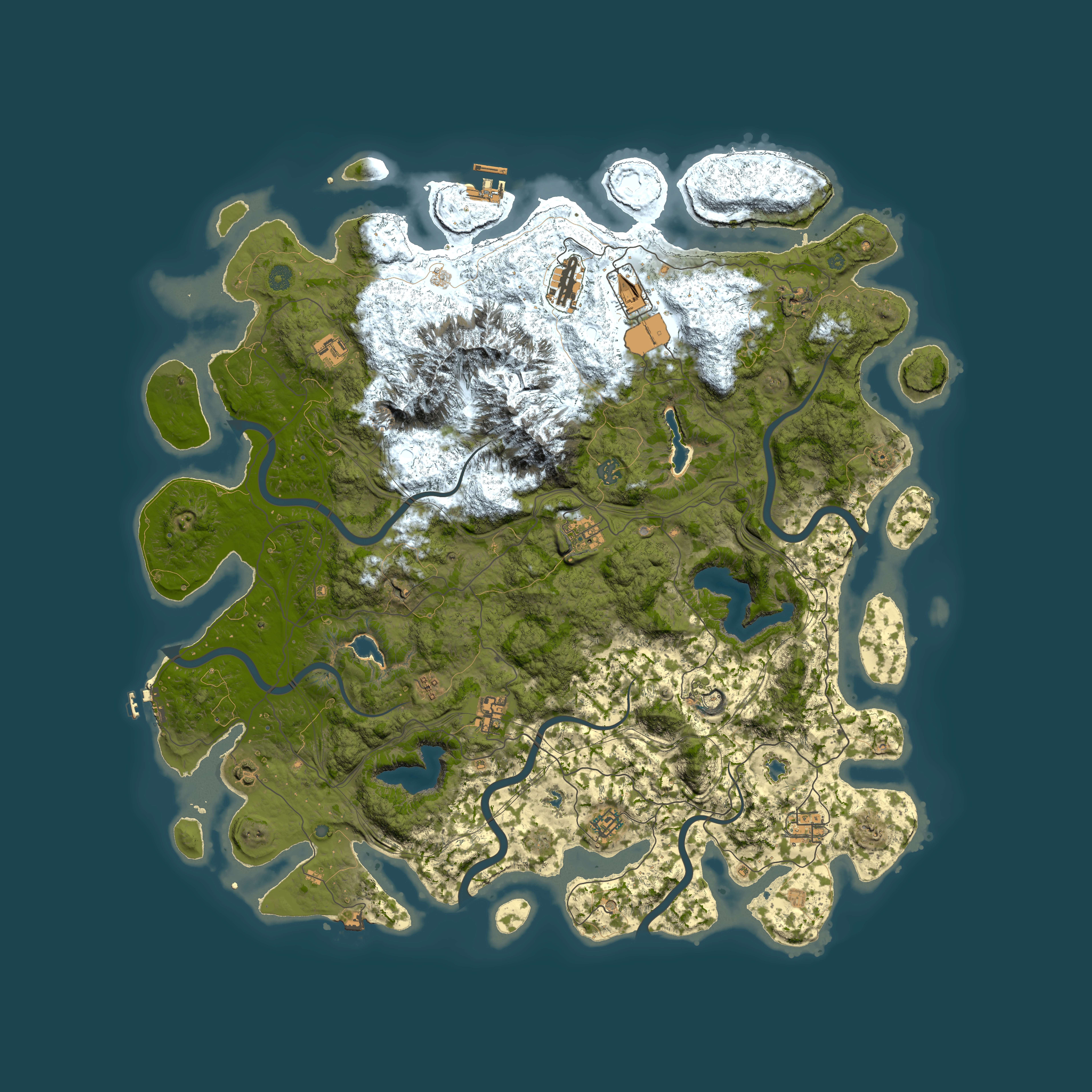 Full top-down render of Rust map seed 1843865947, 5200x5200m