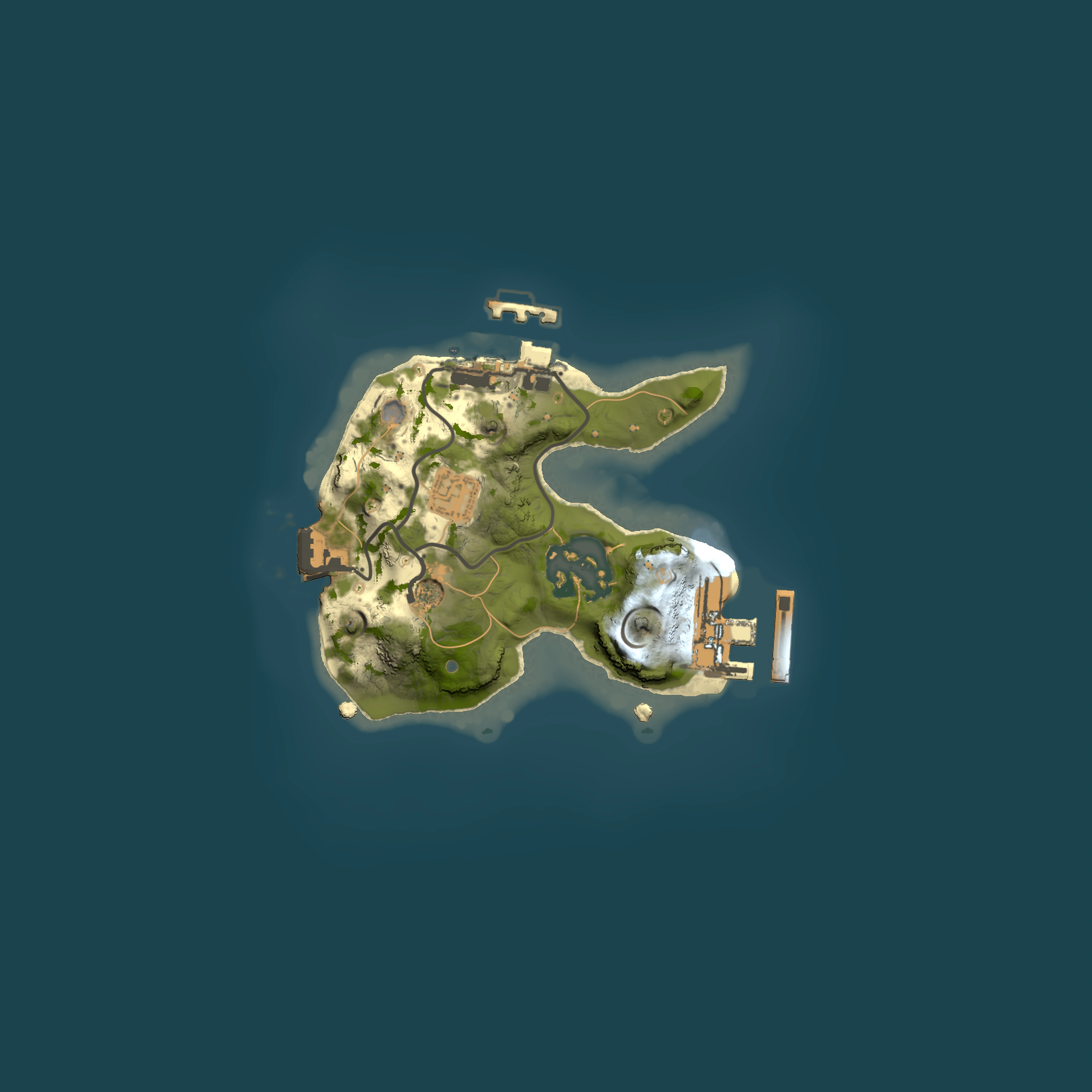 Full top-down render of Rust map seed 1730112082, 1500x1500m
