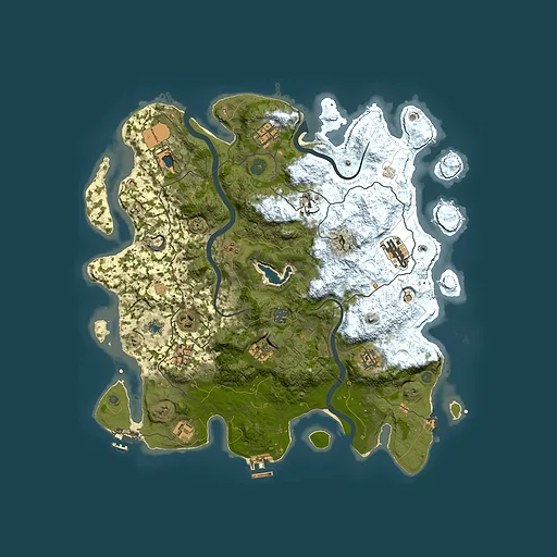 Rust map seed 1039481994, 4100x4100m top-down preview