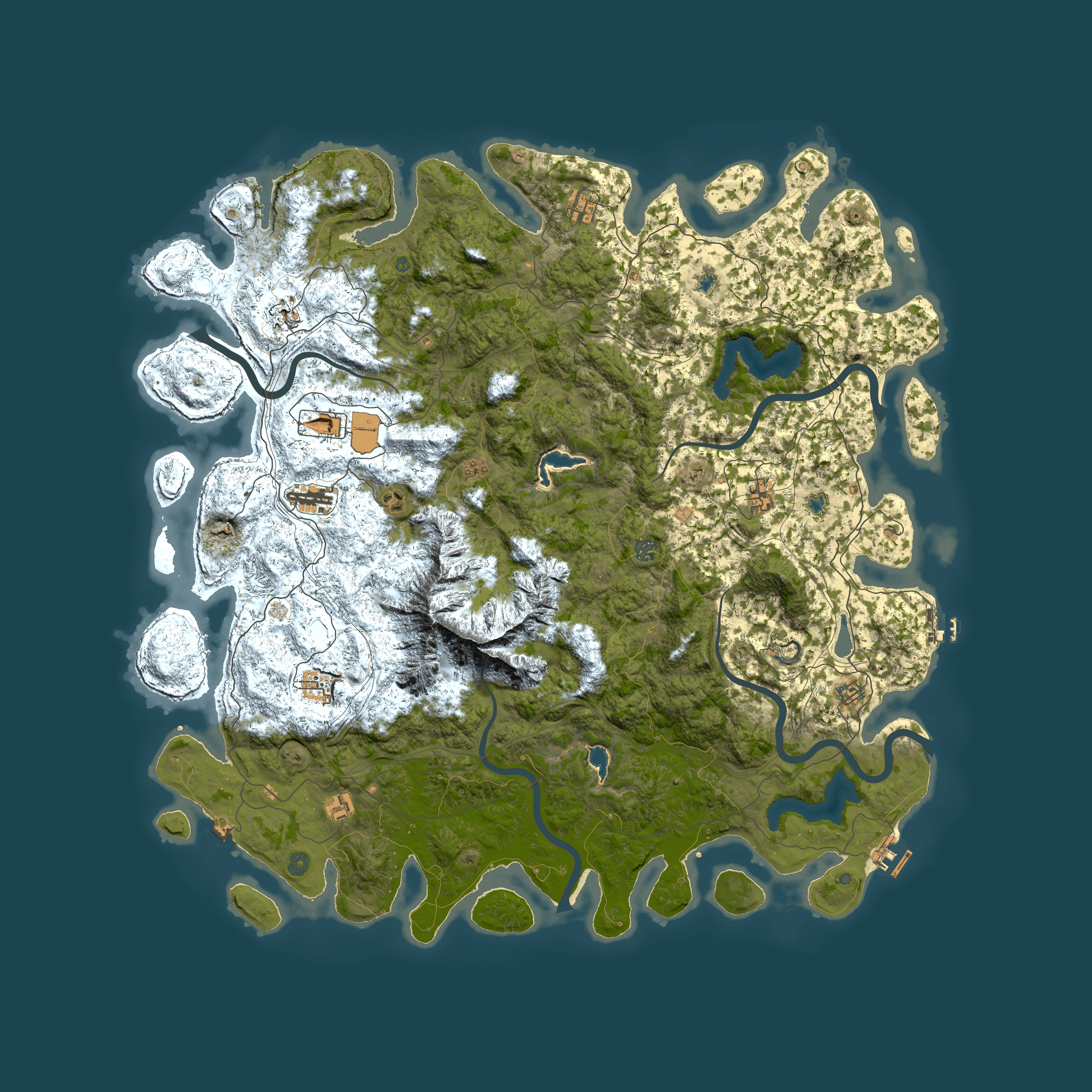Full top-down render of Rust map seed 776672378, 5750x5750m